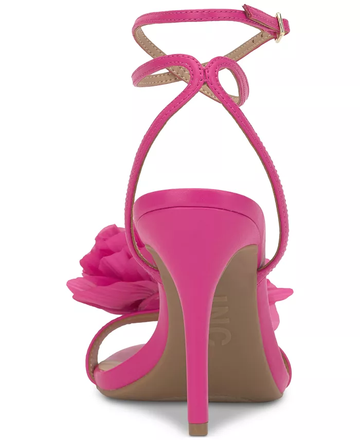 I.N.C. International Concepts Women's Harvina Flower Dress Sandals Exclusively At Macy's Women's Fashion Shoes & Accessories