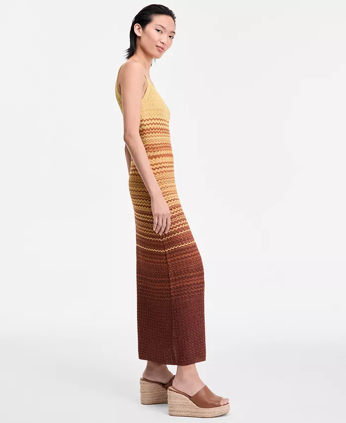 I.N.C. International Concepts Women's Ombré Sleeveless Sweater Dress Exclusively At Macy's Women's Fashion Shoes & Accessories