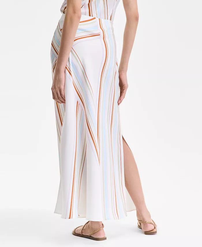 I.N.C. International Concepts Women's Striped Maxi Skirt Exclusively At Macy's Women's Fashion Shoes & Accessories