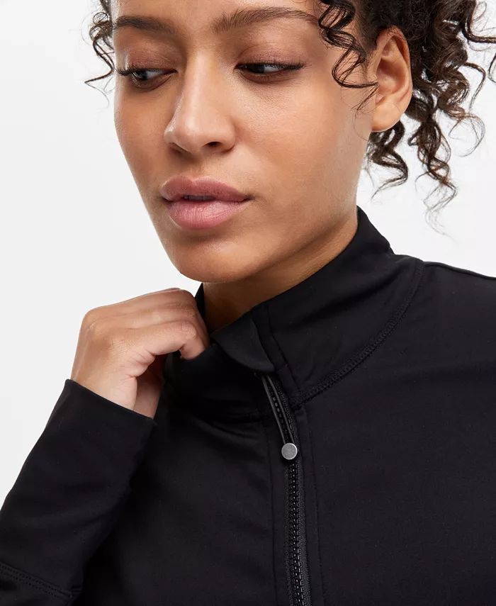 ID Ideology Women's Soft Full-Zip Jacket Exclusively At Macy's Women's Fashion Shoes & Accessories