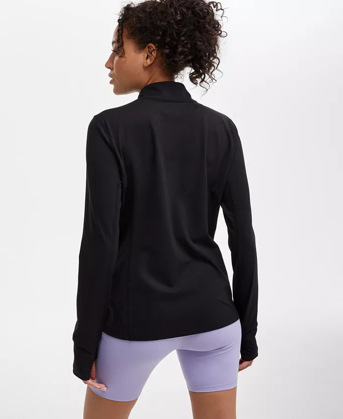 ID Ideology Women's Soft Full-Zip Jacket Exclusively At Macy's Women's Fashion Shoes & Accessories