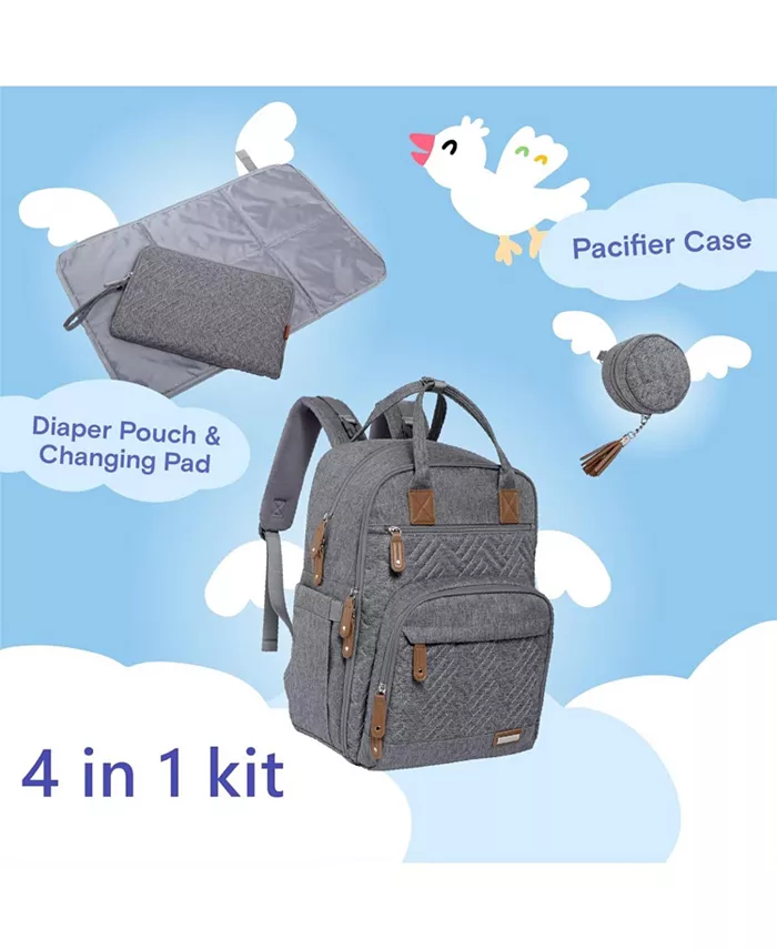 Iniuniu Diaper Bag Backpack Unisex Baby Bags For Boys Girls Waterproof Travel Kids