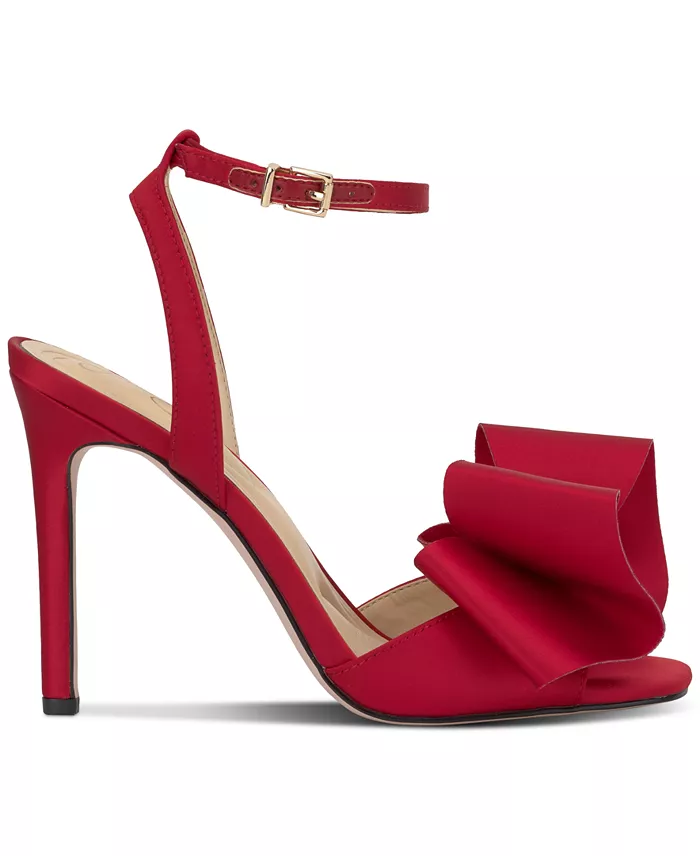 Jessica Simpson Olivine Bow High-Heel Stiletto Dress Sandals Women's Fashion Shoes & Accessories