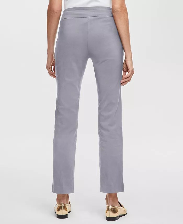 JM Collection Women's Studded-Rivet Pull-On Pants Regular & Short Lengths Created For Macy's Women's Fashion Shoes & Accessories