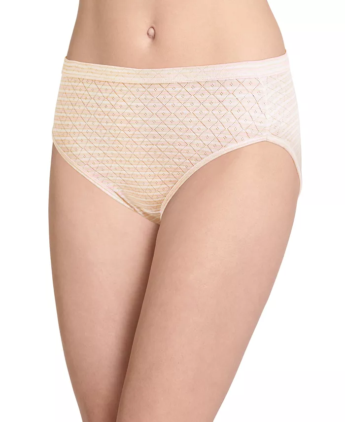 Jockey Elance Cotton French Cut Underwear 3-Pk 1541 Extended Sizes Women's Fashion Shoes & Accessories