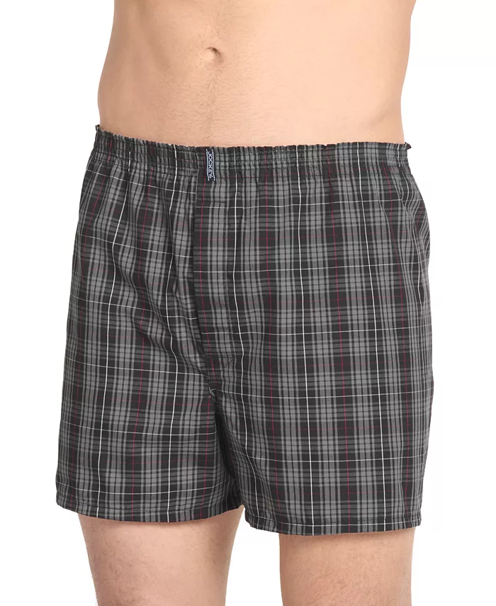 Jockey Men's 3-Pack Woven Boxers Men's Fashion & Accessories