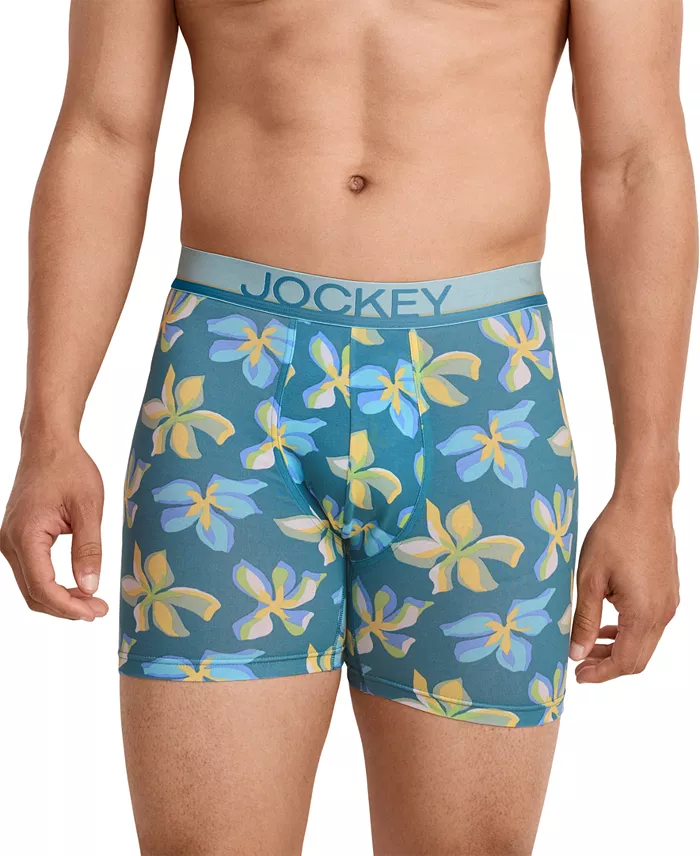 Jockey Men's 3pk. True Style Logo Boxer Briefs Men's Fashion & Accessories