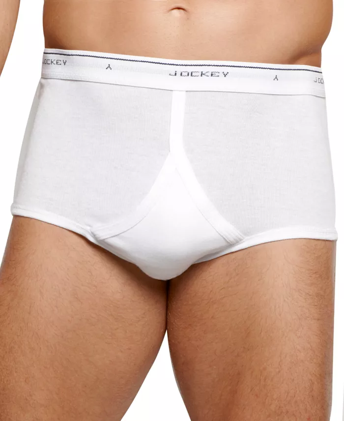 Jockey Men's Classic Collection Full-Rise Briefs 4-Pack Underwear Men's Fashion & Accessories