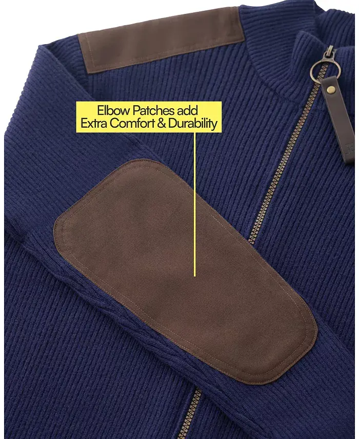 Joe & Bella Men’s Adaptive Magnetic Zip-Up Sweater Men's Fashion & Accessories