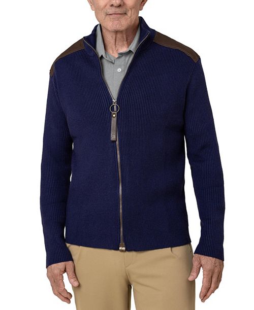 Joe & Bella Men’s Adaptive Magnetic Zip-Up Sweater Men's Fashion & Accessories