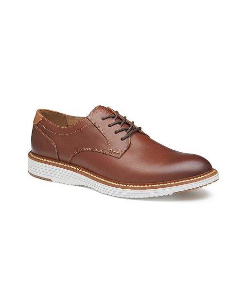 Johnston & Murphy Johnston Murphy Hodges Plain Toe Oxford Casual Lace Up Shoe Men's Shoes