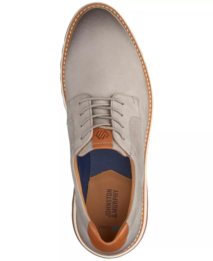 Johnston & Murphy Men's Braydon Plain Toe Hybrid Dress Oxford Shoes Men's Shoes
