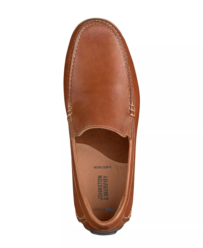 Johnston & Murphy Men's Cort Moc Venetian Driving Loafers Men's Shoes