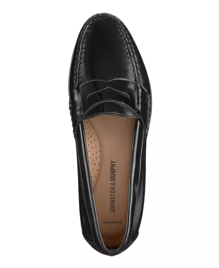 Johnston & Murphy Men's Hayes Penny Slip-On Loafers Men's Shoes