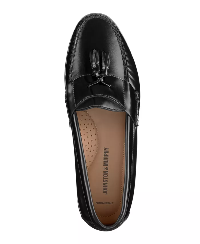 Johnston & Murphy Men's Hayes Tassel Slip-On Loafers Men's Shoes