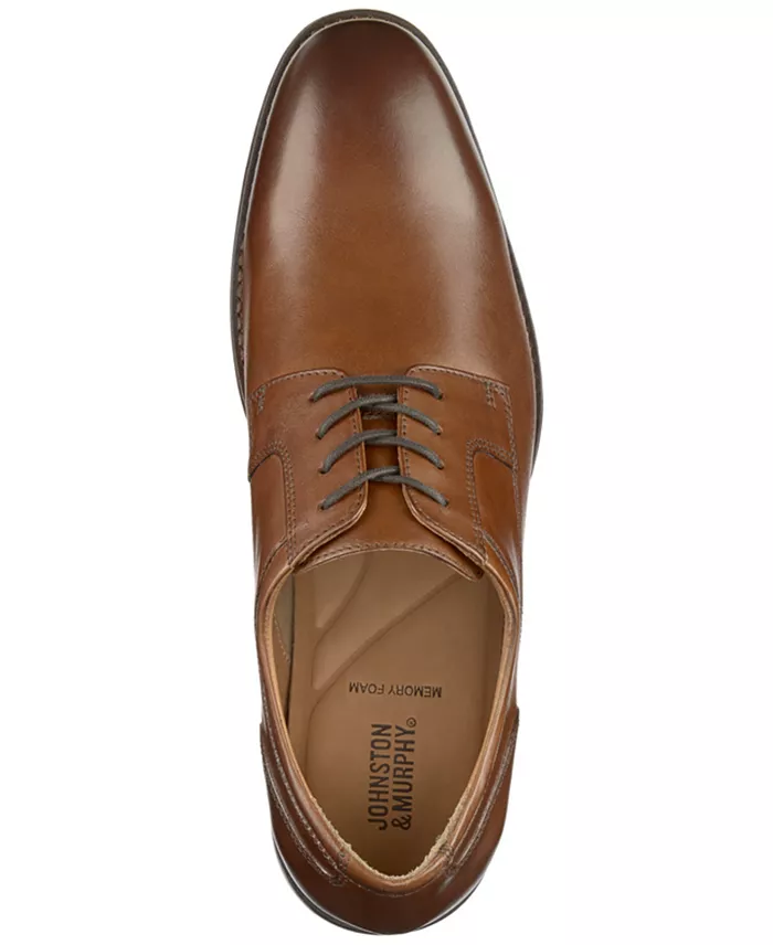 Johnston & Murphy Men's Lewis Plain Toe Dress Shoe Men's Shoes