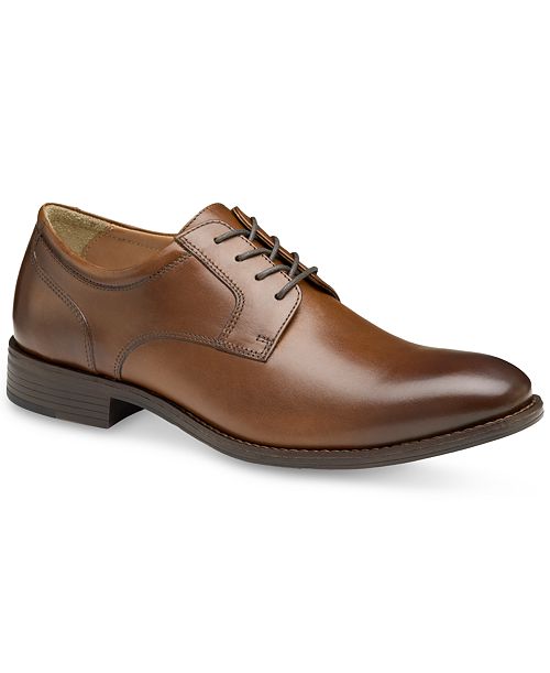 Johnston & Murphy Men's Lewis Plain Toe Dress Shoe Men's Shoes