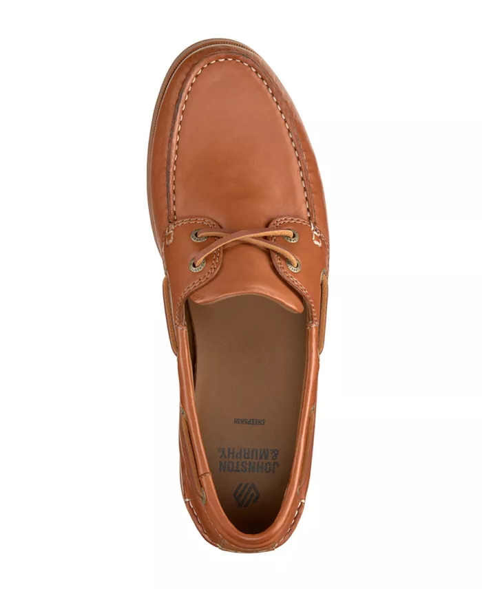 Johnston & Murphy Men's Monaco 2-Eye Boat Shoe Men's Shoes