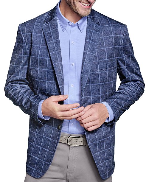 Johnston & Murphy Men's Regular-Fit Sport Coat Men's Fashion & Accessories