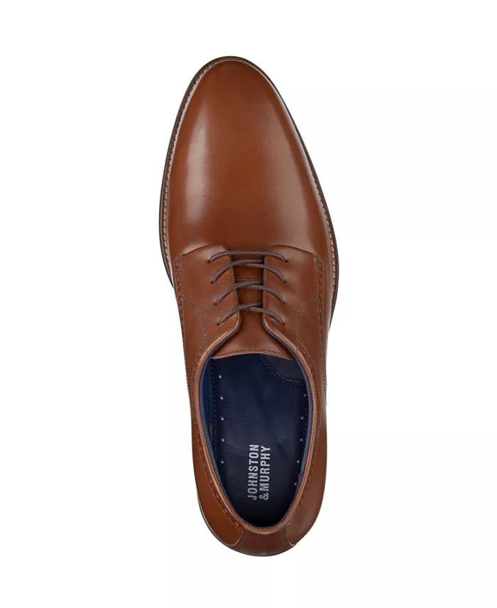 Johnston & Murphy Men's Stockton Plain Toe Dress Shoes Men's Shoes
