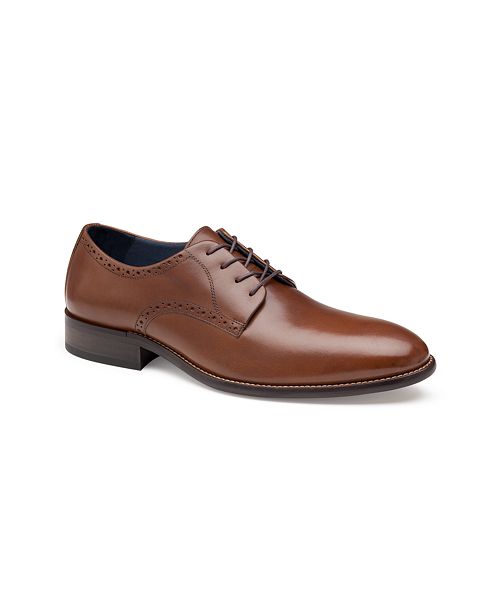 Johnston & Murphy Men's Stockton Plain Toe Dress Shoes Men's Shoes