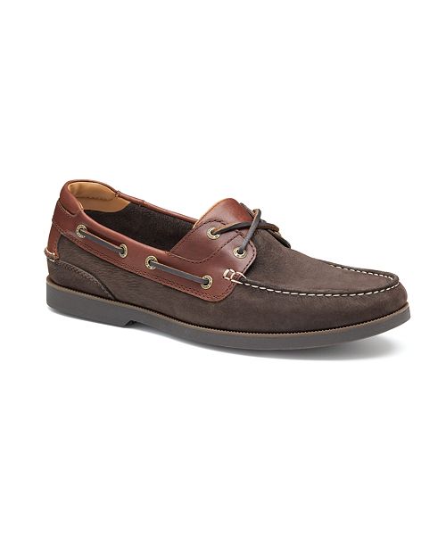 Johnston & Murphy Men's Ventura 2-Eye Boat Shoe Men's Shoes
