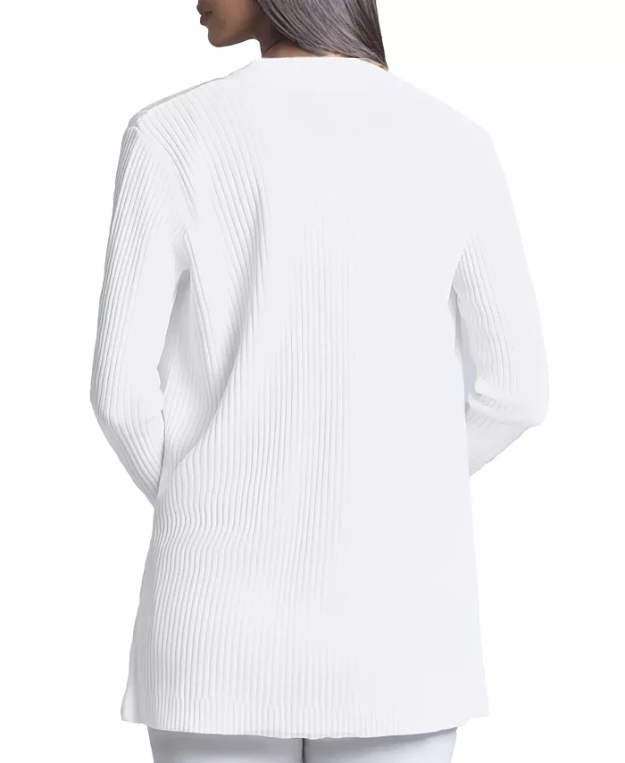 Jones New York Women's Long-Sleeve Side-Slit Cardigan Sweater Women's Fashion Shoes & Accessories