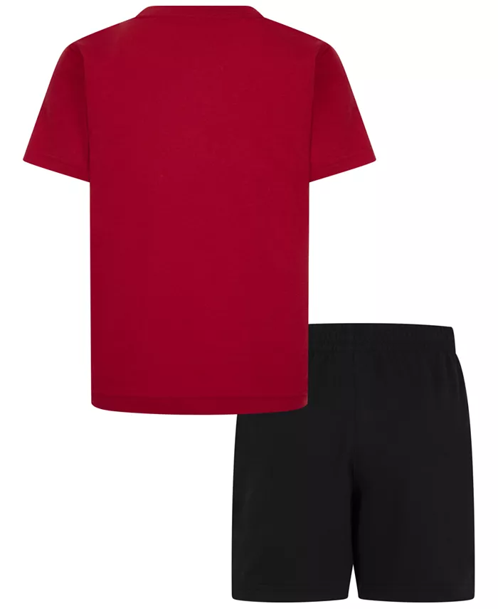 Jordan Little Boys 2-Piece 23 Flight Utility Shorts And T-Shirt Set Kids