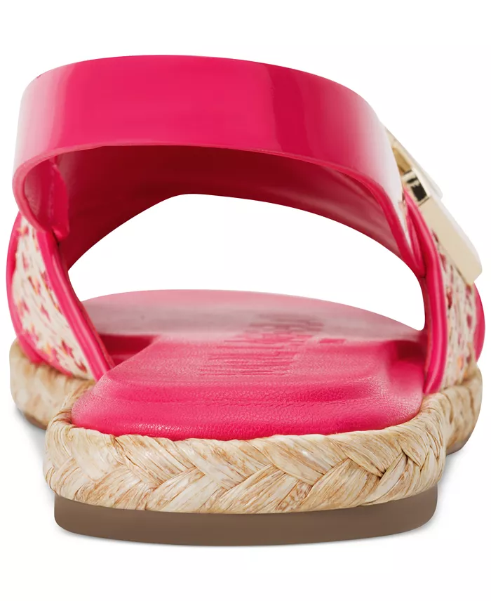 KARL LAGERFELD PARIS Women's Charla Slingback Sandals Women's Fashion Shoes & Accessories