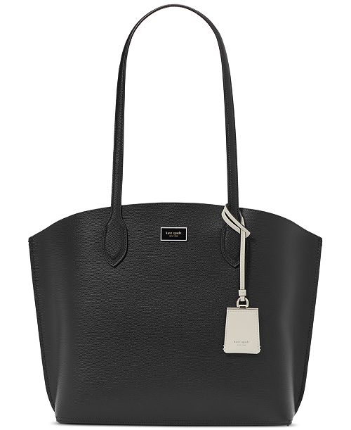 kate spade new york Suite Leather Tote Bag Handbags Purses & Accessories