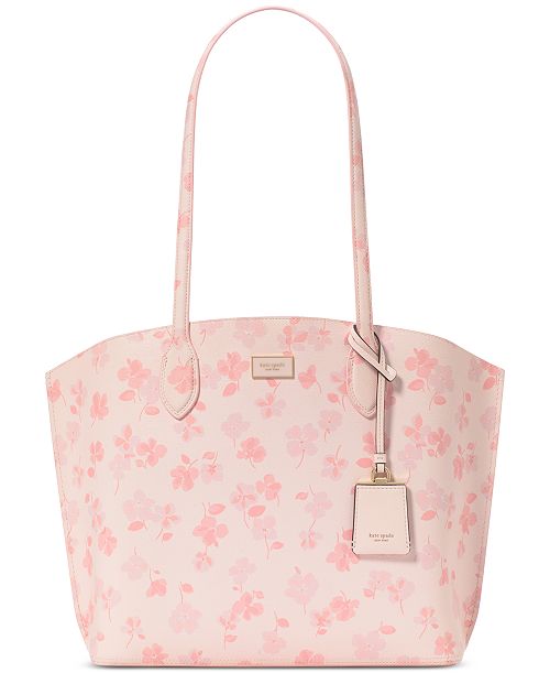 kate spade new york Suite Spring Pansies Large Tote Bag Handbags Purses & Accessories