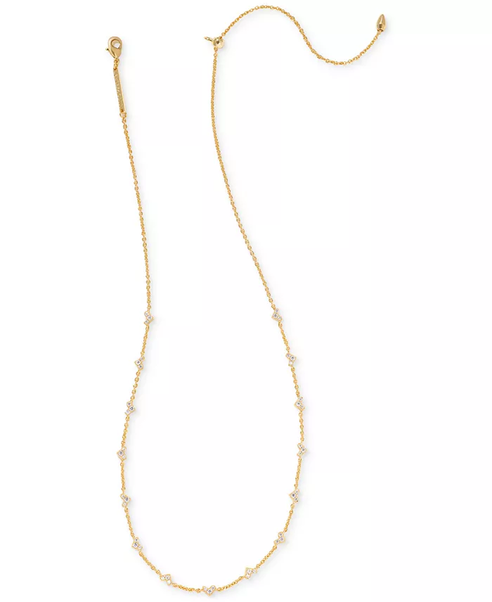 Kendra Scott 2-Pc. Set Pavé Heart 19" Necklaces Jewelry & Watches