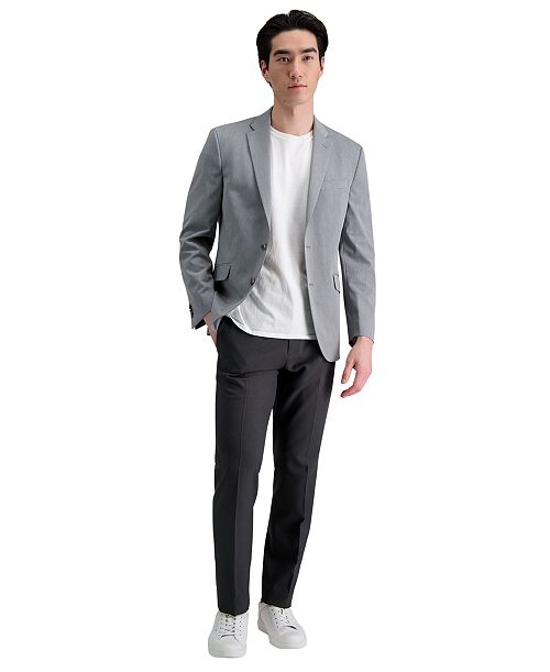 Kenneth Cole Reaction Men's Modern-Fit Micro-Check Dress Pants Men's Fashion & Accessories