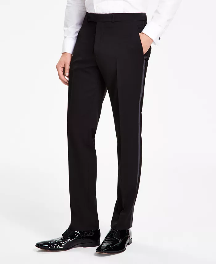 Kenneth Cole Reaction Men's Slim-Fit Ready Flex Tuxedo Suit Men's Fashion & Accessories
