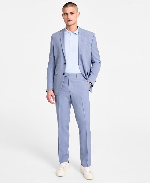 Kenneth Cole Reaction Men's Slim-Fit Suit Men's Fashion & Accessories
