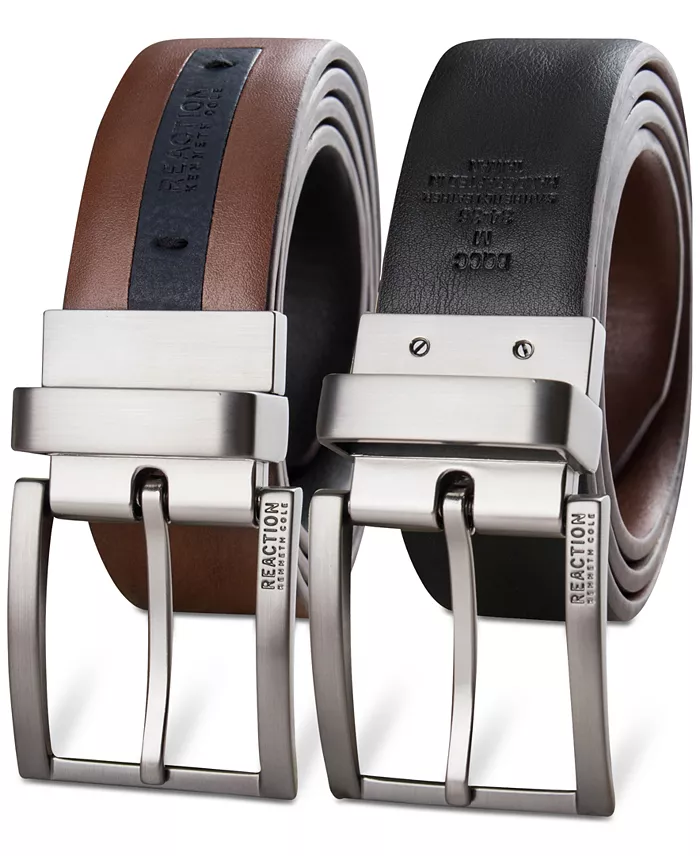 Kenneth Cole Reaction Men's Stretch Reversible Belt Men's Fashion & Accessories