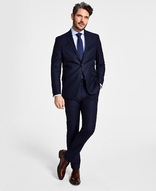 Kenneth Cole Reaction Men's Techni-Cole Slim-Fit Suit Separate Men's Fashion & Accessories