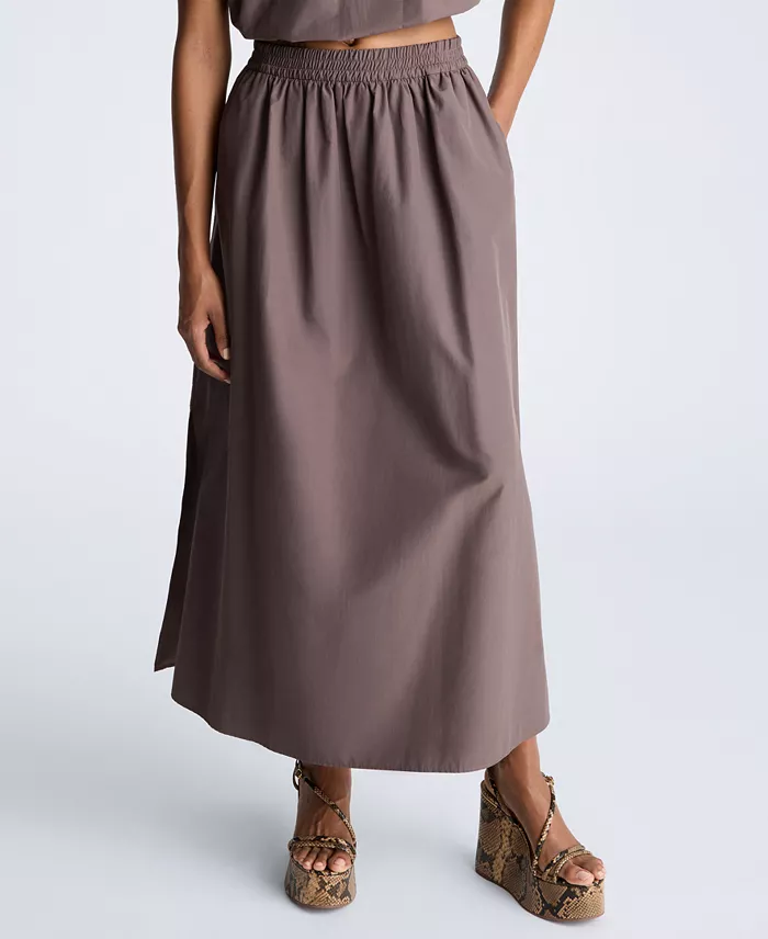 Kenneth Cole Women's Pull-On Maxi Skirt Women's Fashion Shoes & Accessories