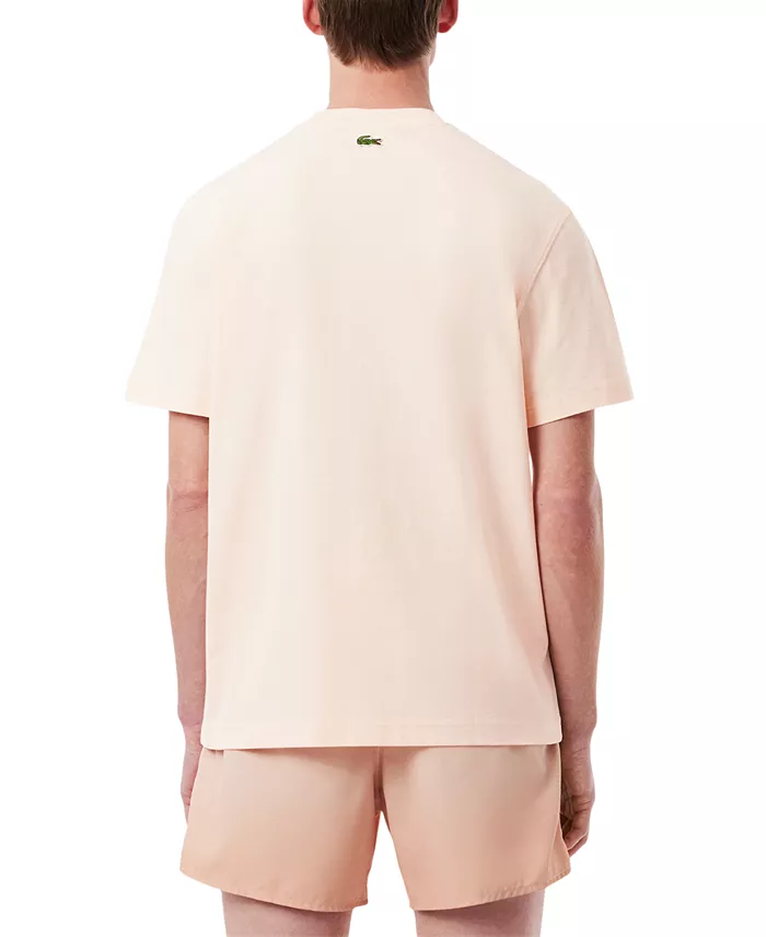 Lacoste Classic Fit Stamped T-Shirt Men's Fashion & Accessories