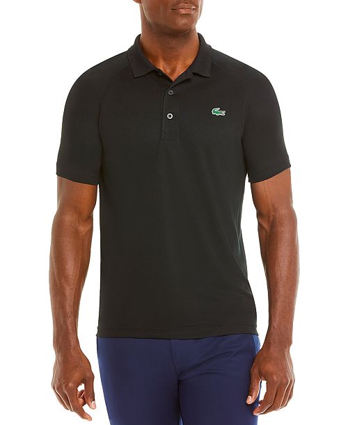 Lacoste Men's Breathable Run-Resistant Interlock Polo Shirt Men's Fashion & Accessories