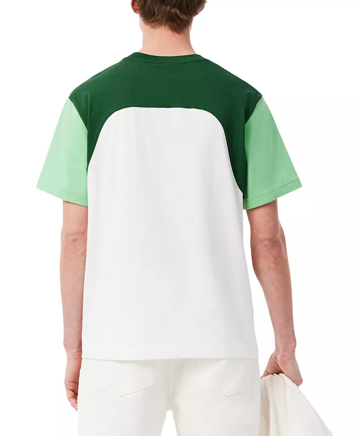 Lacoste Men's Classic-Fit Colorblocked T-Shirt Men's Fashion & Accessories