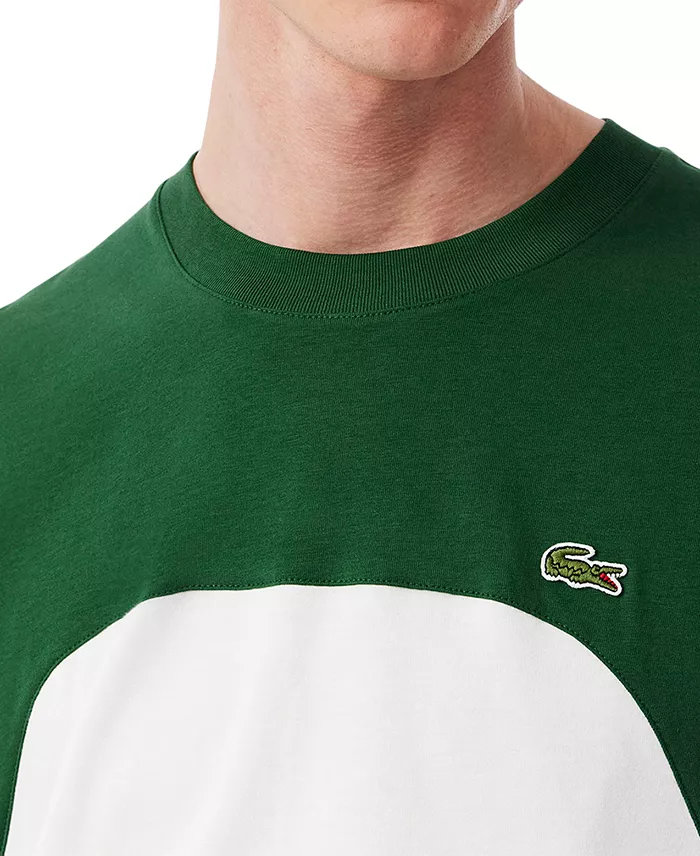 Lacoste Men's Classic-Fit Colorblocked T-Shirt Men's Fashion & Accessories