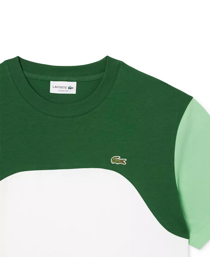 Lacoste Men's Classic-Fit Colorblocked T-Shirt Men's Fashion & Accessories