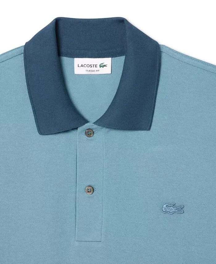 Lacoste Men's Classic-Fit Gradient Logo Polo Shirt Men's Fashion & Accessories