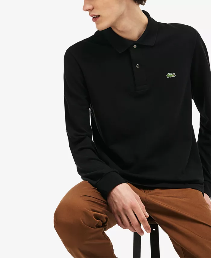 Lacoste Men’s Classic Fit Long-Sleeve L.12.12 Polo Shirt Men's Fashion & Accessories