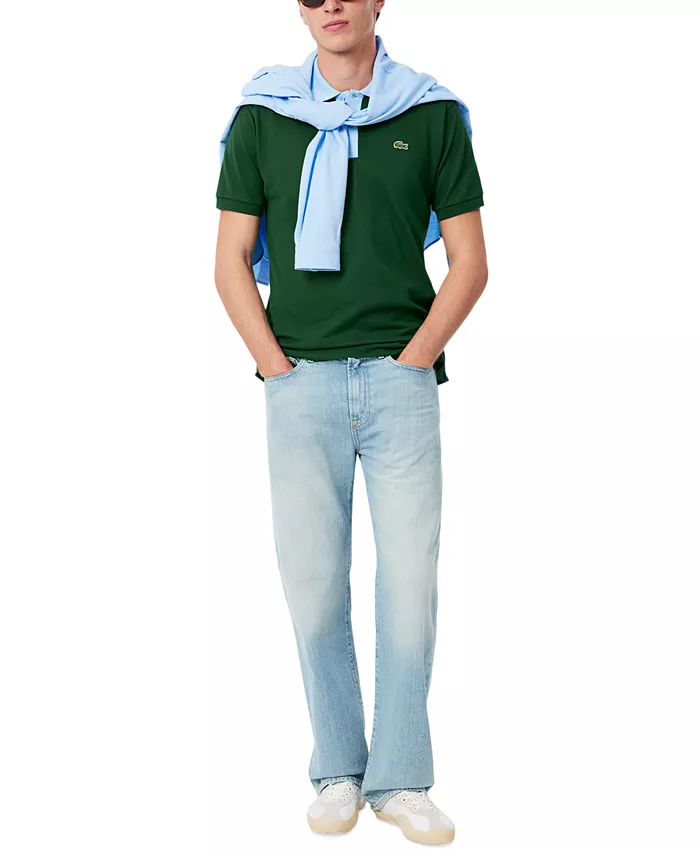 Lacoste Men's Classic Fit Petit Pique Short Sleeve Polo Shirt Men's Fashion & Accessories