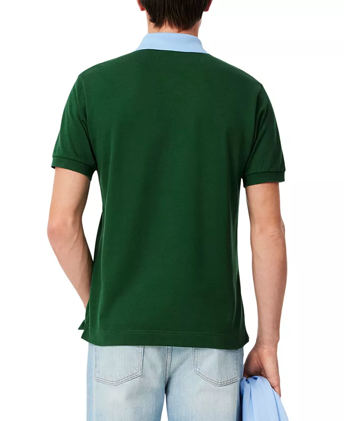 Lacoste Men's Classic Fit Petit Pique Short Sleeve Polo Shirt Men's Fashion & Accessories
