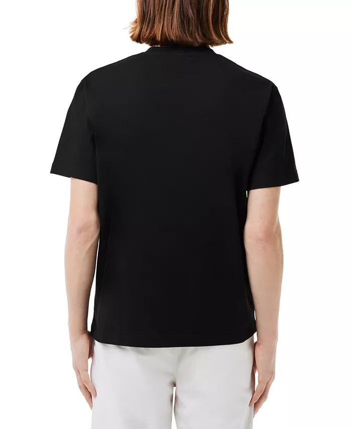 Lacoste Men's Classic Fit Short Sleeve Crewneck Logo T-Shirt Men's Fashion & Accessories