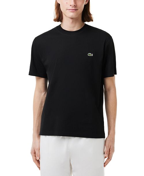 Lacoste Men's Classic Fit Short Sleeve Crewneck Logo T-Shirt Men's Fashion & Accessories