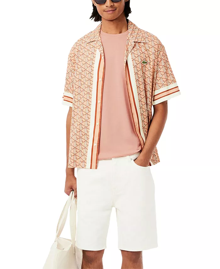 Lacoste Men's Crew Neck Pima Cotton T-Shirt Men's Fashion & Accessories